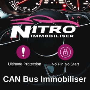 Nitro CAN-bus immobiliser fitted by Elite Car Security